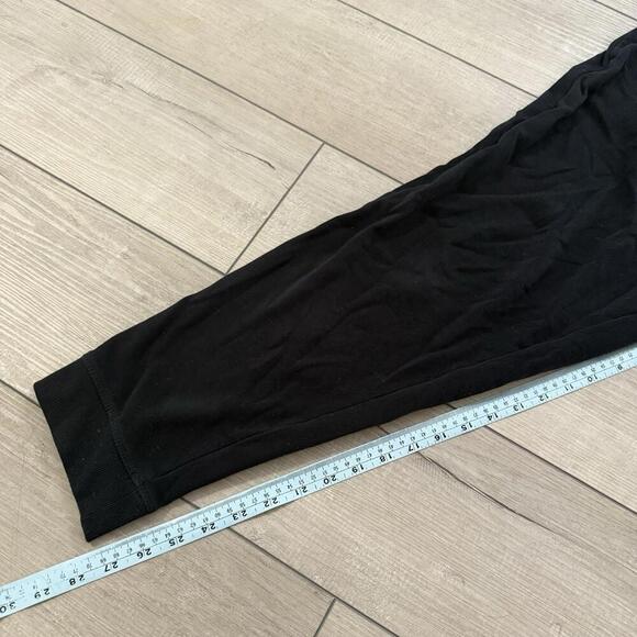 Calvin Klein Black Jogger Sweatpants Women’s L Logo Drawstring Lounge Casual - Picture 8 of 8